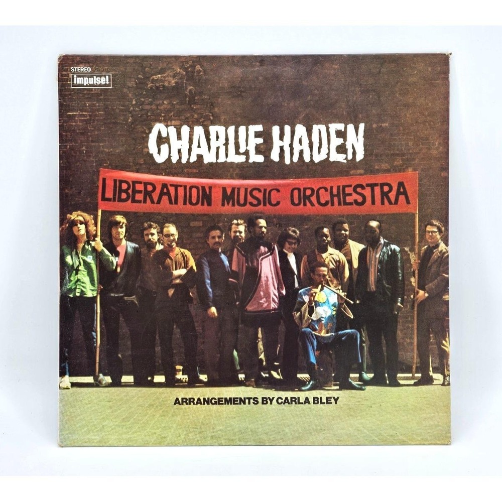 Charlie Haden Liberation Music Orchestra LP Jasmine JAS 55 Free Jazz Vinyl VG+
